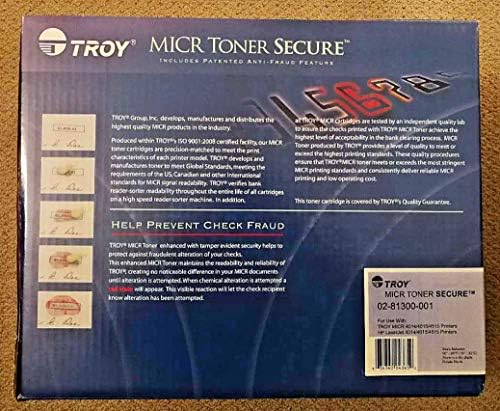 TROY 02-81300-001 OEM Toner-4014 4015 4515 MICR Toner Güvenli Kartuş (10000 Verim) (HP P4014 P4015 P4515 Yazıcılarla uyumlu
