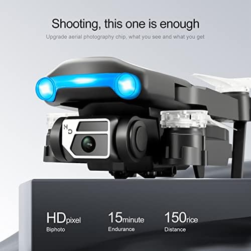 Drone ile 4 k Çift HD FPV Kamera Optik Fl-Ow Yerelleştirme Uzaktan Kumanda, Yükseklik Tutun Başsız Modu, Bir Anahtar Başlangıç