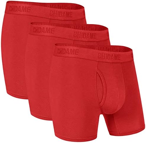 Chıdame erkek İç Çamaşırı Lüks Mikro Modal Boxer Külot Açık Sinek 3 Paket