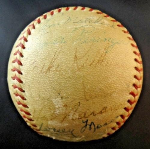 1960'lar Detroit Tigers Beyzbol İmzaladı 25 İmza Kaline Wilson İmzalı Beyzbol Topları