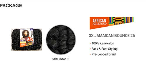 ÇOKLU PAKET FIRSATLARI! Sensationnel Tığ Örgüler Afrika Koleksiyonu 3X Jamaika Sıçrama 26 (5'Lİ PAKET, 2)