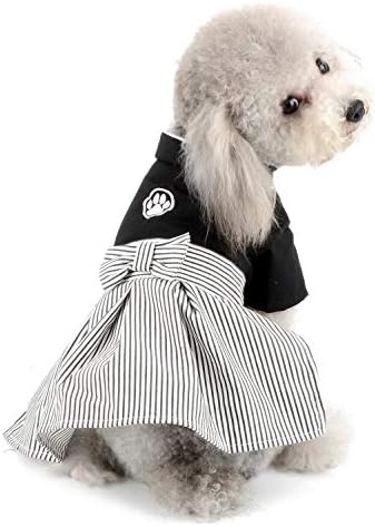 SELMAİ Pet Kimono Kostüm Resmi Kız Köpek Elbise ve Erkek Köpek Tulum Kıyafetler Smokin Takım Elbise Gömlek Küçük Köpekler
