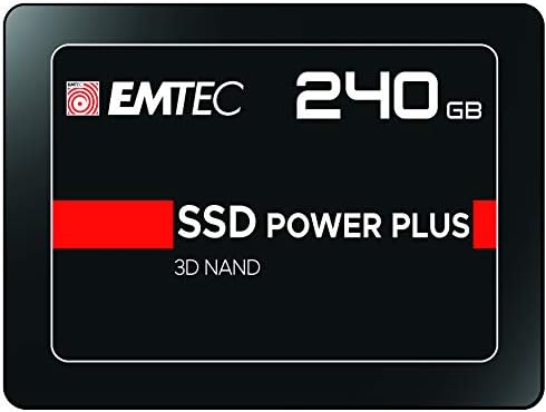 Emtec 480 GB X 150 Güç Artı 3D NAND 2.5 SATA III Dahili Katı Hal Sürücüsü (SSD) ECSSD480GX150 (3'lü Paket)