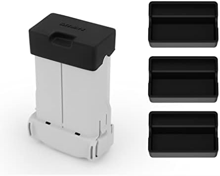 3 Adet Toz Geçirmez Pil Kapağı için Uyumlu DJI Mini 3 Pro, akıllı pil şarj portu Toz Fişleri, Drone Aksesuarları