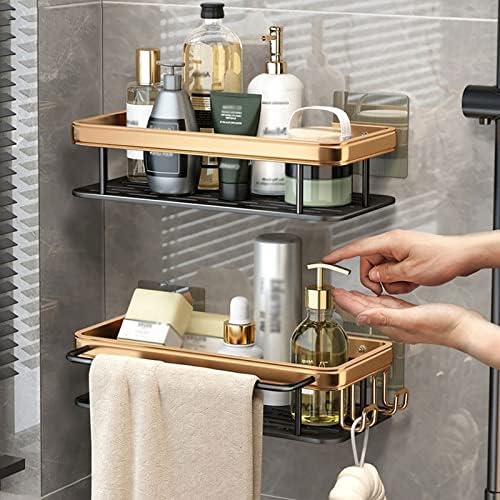 WULFY Depolama Rafı Punch-Ücretsiz Banyo Raf Rafları duş şampuanı Depolama Rafı Mutfak Tutucu Tuvalet mutfak düzenleyici