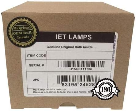 IET Lambaları-Orijinal Orijinal Yedek Ampul / lamba için OEM Konut ile NP-P554U, P554U Projektör (Philips İç)