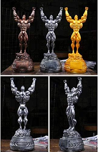 Sanat Kupaları Kupa Modeli Boyama Süreci Spor Kupa Boks Şampiyonu Vücut Geliştirme Klasik Kupa Spor Modeli Süsler Altın Gümüş