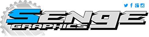 KTM ile uyumlu binici kimliği ile 2005-2007 EXC Zany turuncu Senge grafik komple kiti