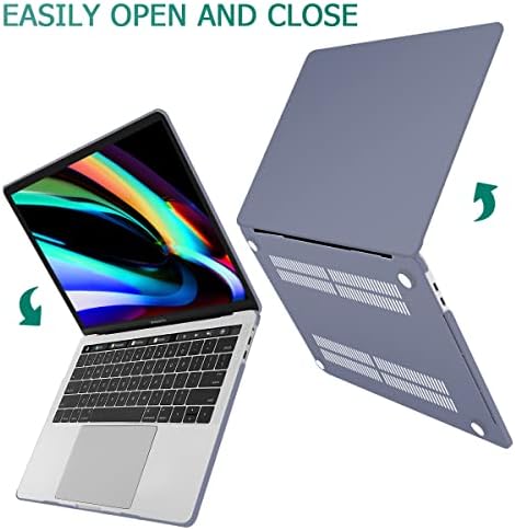 MacBook Pro 13 inç için Mektron 2021 2020 Kılıf A2338 M1 A2289 A2251, Retina Diplay ve Dokunmatik Kimlikli MacBook Pro 13