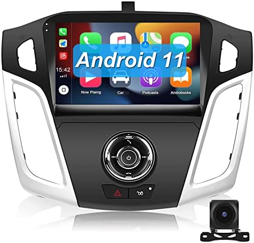 CAMECHO Android 11 Araba Stereo Ford Focus 2012 için 2013 2014 2015 2017 2018, Dahili Kablosuz Carplay Android Otomatik,