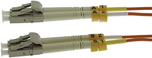 ACCL 5m LC / UPC-LC / UPC OM1 Çok Modlu Dubleks Fiber Optik Yama Kablosu, 1 Paket