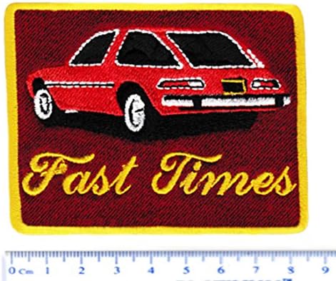 Vintage tarzı hızlı kez AMC Pacer gömlek yama 8.5 cm-rozet-yamalar-araba-70'ler-80'ler-70'ler araba