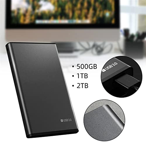 WENLII 2.5 HDD Mobil Sabit Disk USB3.0 Uzun Mobil sabit disk 500GB 1TB 2TB Depolama Taşınabilir harici sabit disk Dizüstü