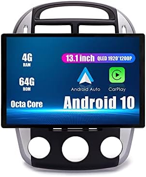 WOSTOKE 13.1 Android Radyo CarPlay & Android Oto Autoradio Araç Navigasyon Stereo Multimedya Oynatıcı GPS Dokunmatik Ekran