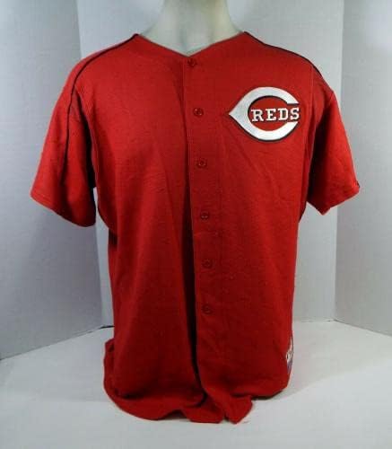 2003-06 Cincinnati Reds Reed Secrist 76 Oyun Kullanılmış Kırmızı Forma Ex ST BP 50 6577 - Oyun Kullanılmış MLB Formaları