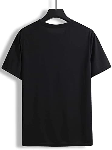 TopGlory Gömlek Erkekler için erkek Üstleri erkek Gömlek Erkekler Kartal Baskı Tee Gömlek Erkekler için (Renk: Siyah, Boyut