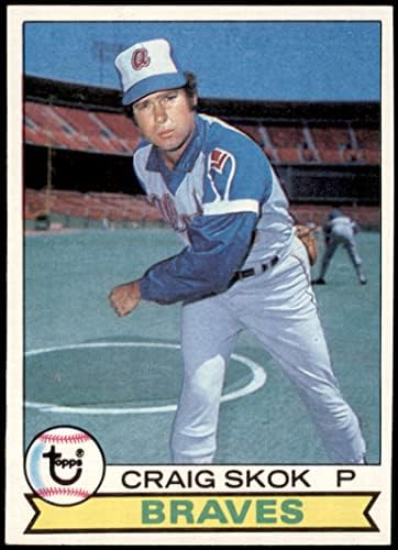 1979 Topps 363 Craig Skok Atlanta Braves (Beyzbol Kartı) NM Braves
