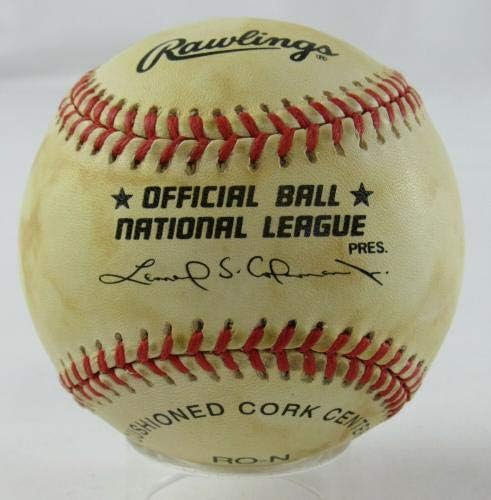 Jerry Spradlin İmzalı Otomatik İmza Rawlings Beyzbol B100 - İmzalı Beyzbol Topları