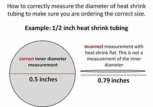 5/128 ' ID beyaz ısı borusu Shrink 2: 1 oranı poliolefin (25 Ft) inç/Ayak / 1mm yapıştırıcı kaplı ısı tel daralan tüp deniz