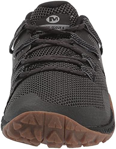 Merrell erkek Trail Eldiven 6 Spor Ayakkabı, Siyah / Sakız, 11 ABD