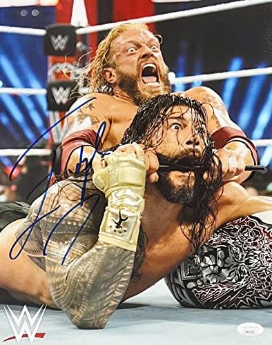 WWE Exclusive Edge İmzalı İmzalı 11x14 Fotoğraf JSA Kimlik Doğrulaması 2 - İmzalı Güreş Fotoğrafları