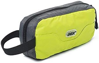 GOX Seyahat makyaj çantası, Dopp Kiti Durumda, Ultra Hafif Kozmetik Çantası Makyaj Organizatör (Yeşil)