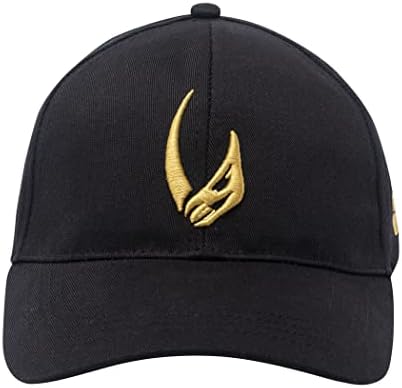 Berkshire Modası Yıldız Savaşları Mandaloryalı Mudhorn Sigil İşlemeli Snapback Şapka Siyah Bir Boyut
