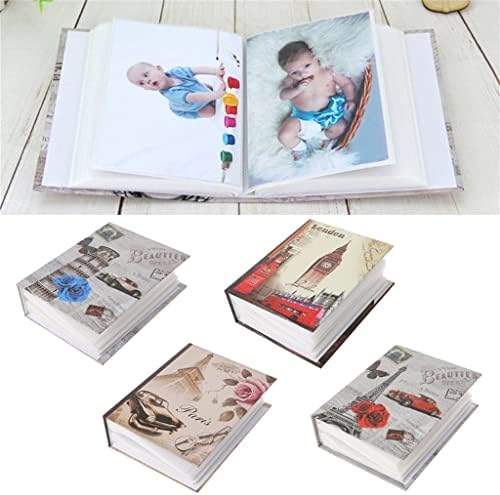 BHVXW 100 Resim Cepler Fotoğraf Albümü Geçiş Fotoğrafları Kitap Çantası Bellek Hediye (Renk: E, Boyut: 5 inç)