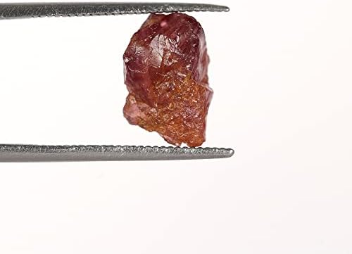 GEMHUB 5.50 ct Kırmızı Garnet Doğal Şifa CrystalLoose taş , Parlatma, Şifa