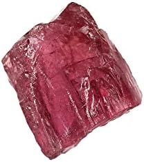 GEMHUB Şifa Kristal Kaba AAA + Kırmızı Garnet Taş küçük 4.15 Ct. Tel Sarma için Gevşek Değerli Taş,