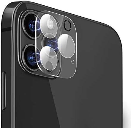 Beeyoka [2 Paket] Kamera Lens Koruyucu ile Uyumlu iPhone 12 Pro Max, Net Kamera Temperli Cam Ekran Koruyucu [Yüksek Çözünürlüklü]
