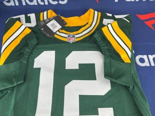 Aaron Rodgers İmzalı Packers Nike NFL Otantik Elit Forma Fanatikleri Sertifikalı İmzalı NFL Formaları