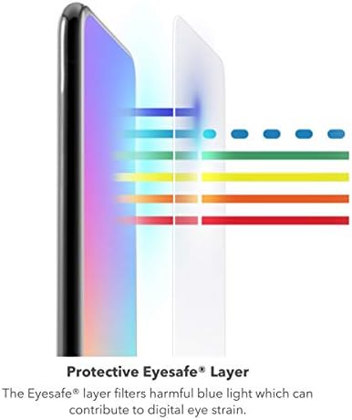ZAGG InvisibleShield Glass Elite VisionGuard-iPhone 12 Pro, iPhone 12, iPhone 11, iPhone XR için-Darbelere Karşı Koruma,
