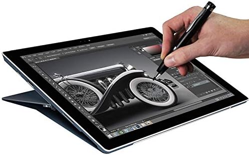 Broonel Siyah Mini İnce Nokta Dijital aktif iğneli kalem ile Uyumlu ASUS ZenBook S13 UX392FA 13.9 İnç / ASUS ZenBook S13
