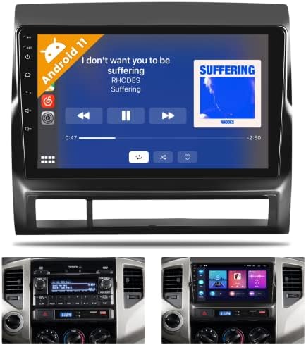 9 İnç Android 11 Araba Stereo Toyota Tacoma Radyo 2005-2013 için Apple CarPlay ile Android Oto Araba Radyo Dokunmatik Ekran