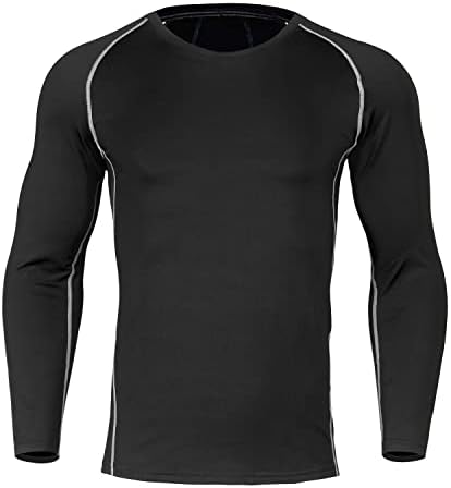 Egzersiz Seti Sıkıştırma Gömlek Pantolon Üst Uzun Kollu Spor Sıkı Taban Katmanı Hızlı Kuru ve Nem Esneklik