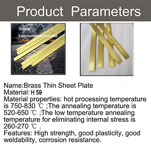Küçük Uzun Boylu Haşhaş Metal Bakır folyo Pirinç Levha Plaka H59 Cu Özelleştirilmiş Boyutu Lazer Kesim CNC Çerçeve Kalınlığı: