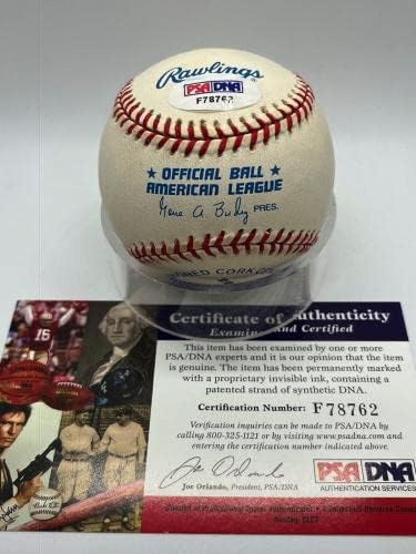 Mo Vaughn Red Sox Mets İmzalı İmza Resmi OMLB Beyzbol PSA DNA'sı * 62 İmzalı Beyzbol Topları