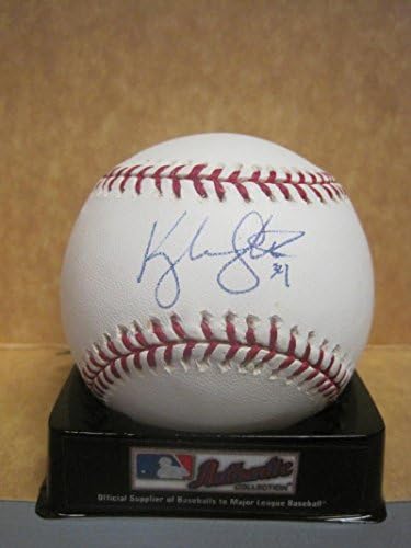 Kyle Sleeth Detroit Tigers, coa İmzalı Beyzbol Topları ile İmzalı ML Beyzbol İmzaladı