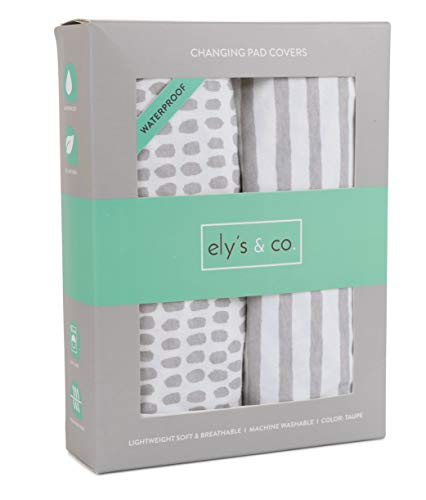 Ely's & Co. Patent Bekleyen Su Geçirmez Değişen ped yatak örtüsü seti / Beşik Levha Seti, değişen Ped Astarına Gerek Yok