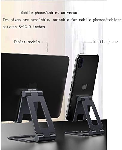 UXZDX CUJUX Tablet Standı Ayarlanabilir Katlanabilir Tablet Tutucu Alüminyum Alaşımlı Masaüstü Standı (Boyut : 13cm)