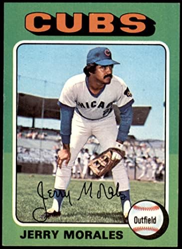 1975 Topps 282 Jerry Morales Chicago Cubs (Beyzbol Kartı) NM + Cubs