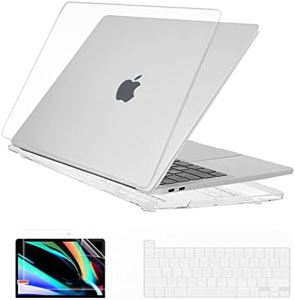 EooCoo 2022 M2 MacBook Pro 13 inç Kılıf ile Uyumlu 2021- Sürüm M1 A2338 A2289 A2251 A2159 A1989 A1706 A1708 Klavye Kapaklı
