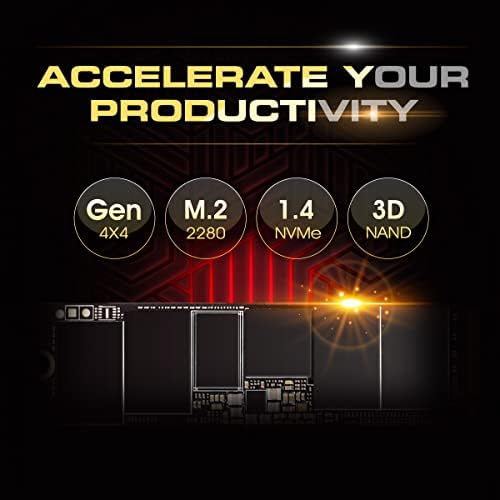 Silikon Güç 4 TB UD90 NVMe 4.0 Gen4 PCIe M. 2 SSD R/W 5,000/4,500 MB/s'ye kadar (SP04KGBP44UD9005)
