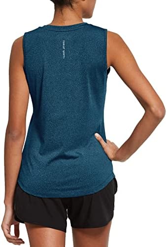 BALEAF kadın Kolsuz Egzersiz Gömlek Egzersiz Koşu Tankı Üstleri Aktif Spor Üstleri