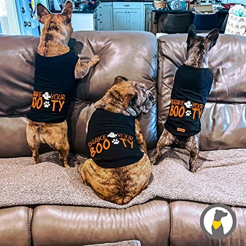 Odı Tarzı Cadılar Bayramı Köpek Kostümleri için Orta Köpekler-Komik Hayalet Orta Köpek Gömlek için Köpekler, Tatil Köpek