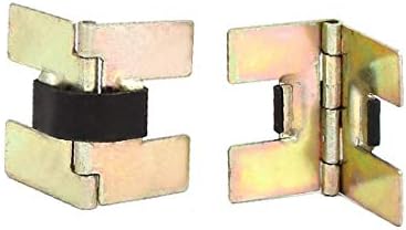 X-DREE Mobilya Mücevher kutusu hediye Kutusu yaylı menteşeler Bronz Ton 20mm Uzunluk 5 adet (Muebles Caja de regalo Caja