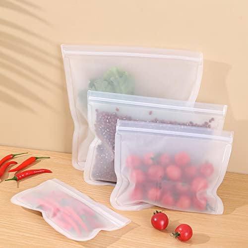 EVA Gıda Koruma Çantası Buzdolabı Gıda saklama çantası Meyve Ve Sebze Gıda kilitli torba Yeniden Kullanılabilir Yemek Hazırlama
