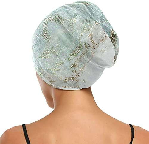 Kafatası Kap Uyku Kap Çalışma Şapka Bonnet Beanies Kadınlar için Mermer Taş Soyut Çizgili Uyku Kap Çalışma Şapka Saç Şapkalar