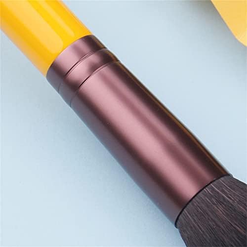 GPPZM Sarı Serisi 11 adet Sentetik saç fırçası Seti-yüz ve Göz Kozmetik Kalem-Yapay Saç (Renk: A, Boyut